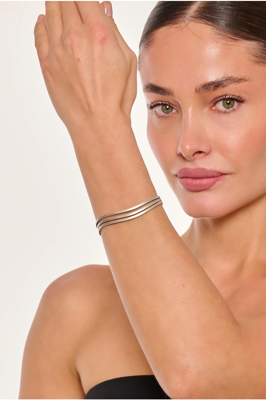 Kiraz Silver Plated Bracelet