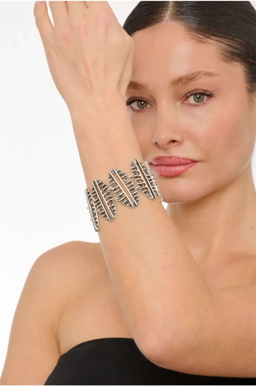 Kiraz Silver Plated Bracelet