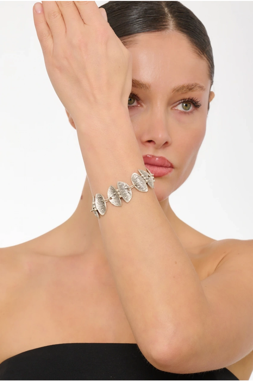 Kiraz Silver Plated Bracelet