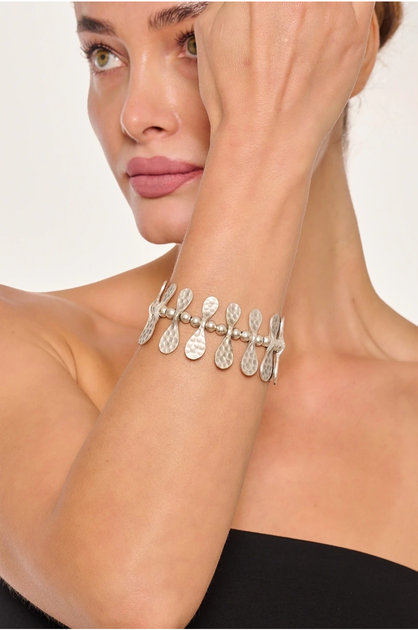 Kiraz Silver Plated Bracelet