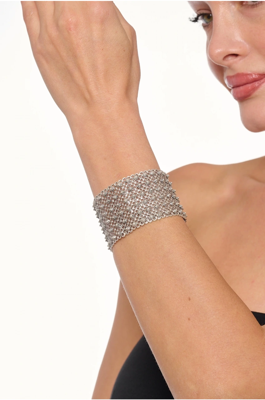 Kiraz Silver Plated Bracelet