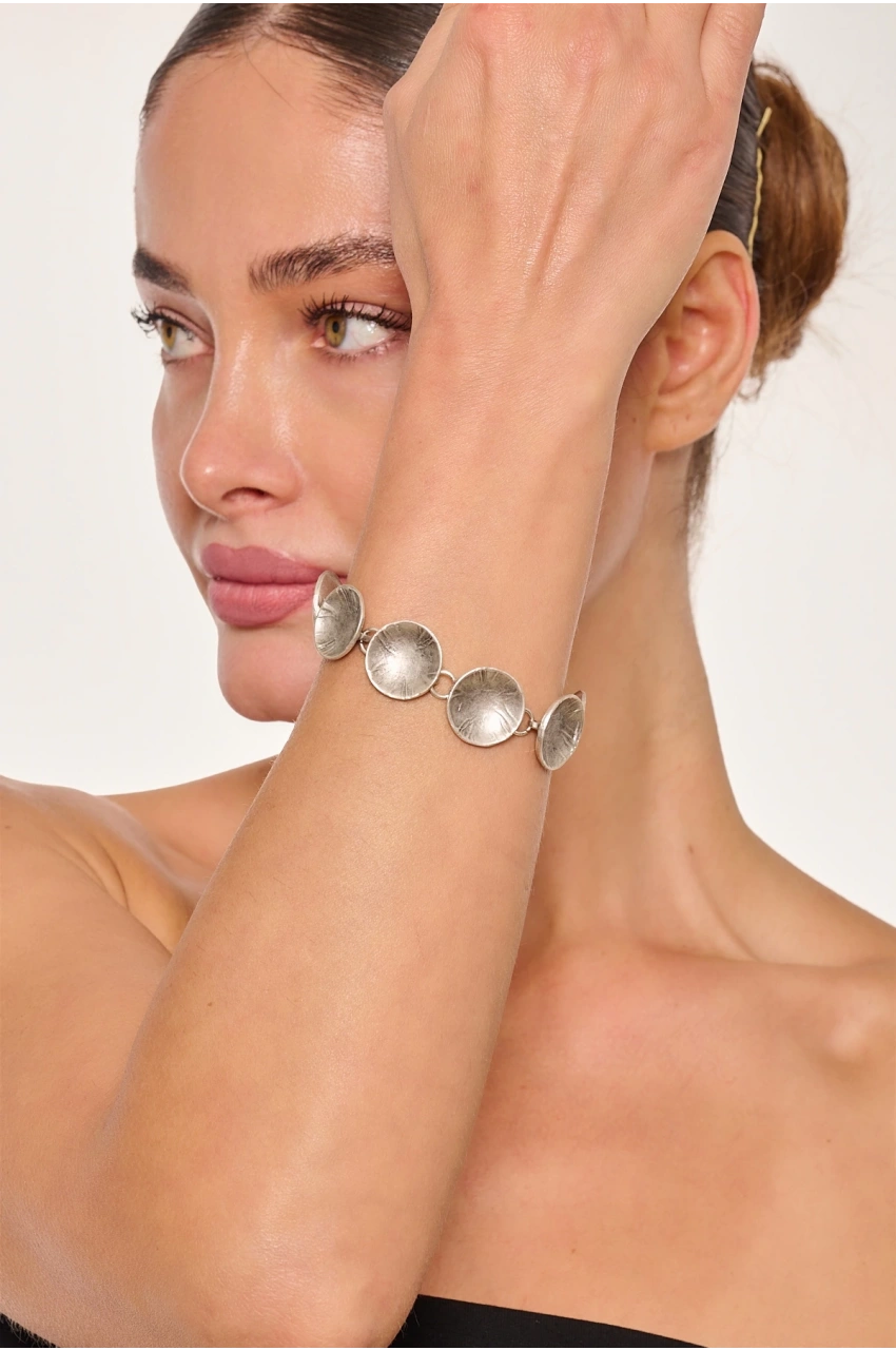 Kiraz Silver Plated Bracelet