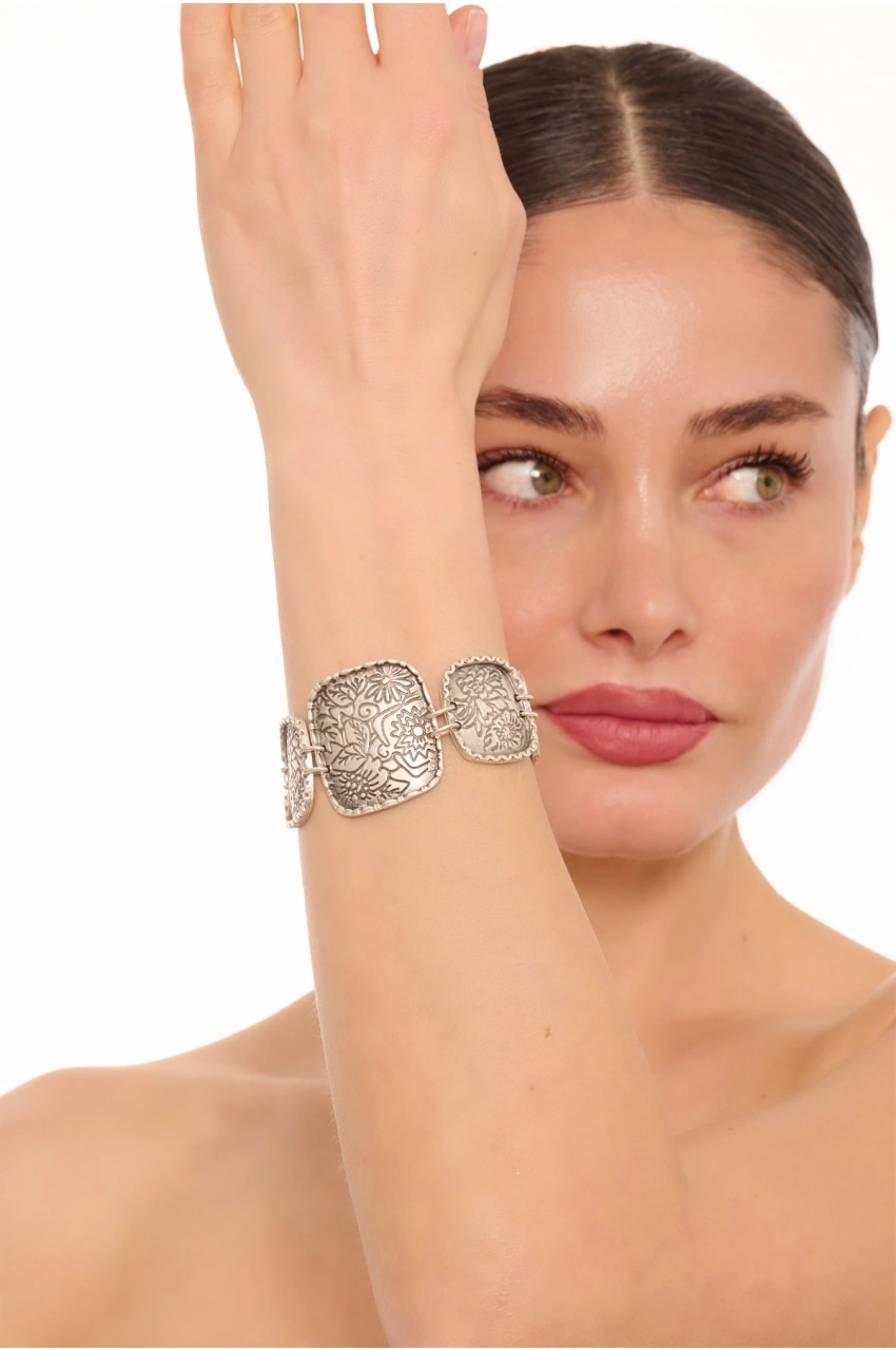 Kiraz Silver Plated Bracelet