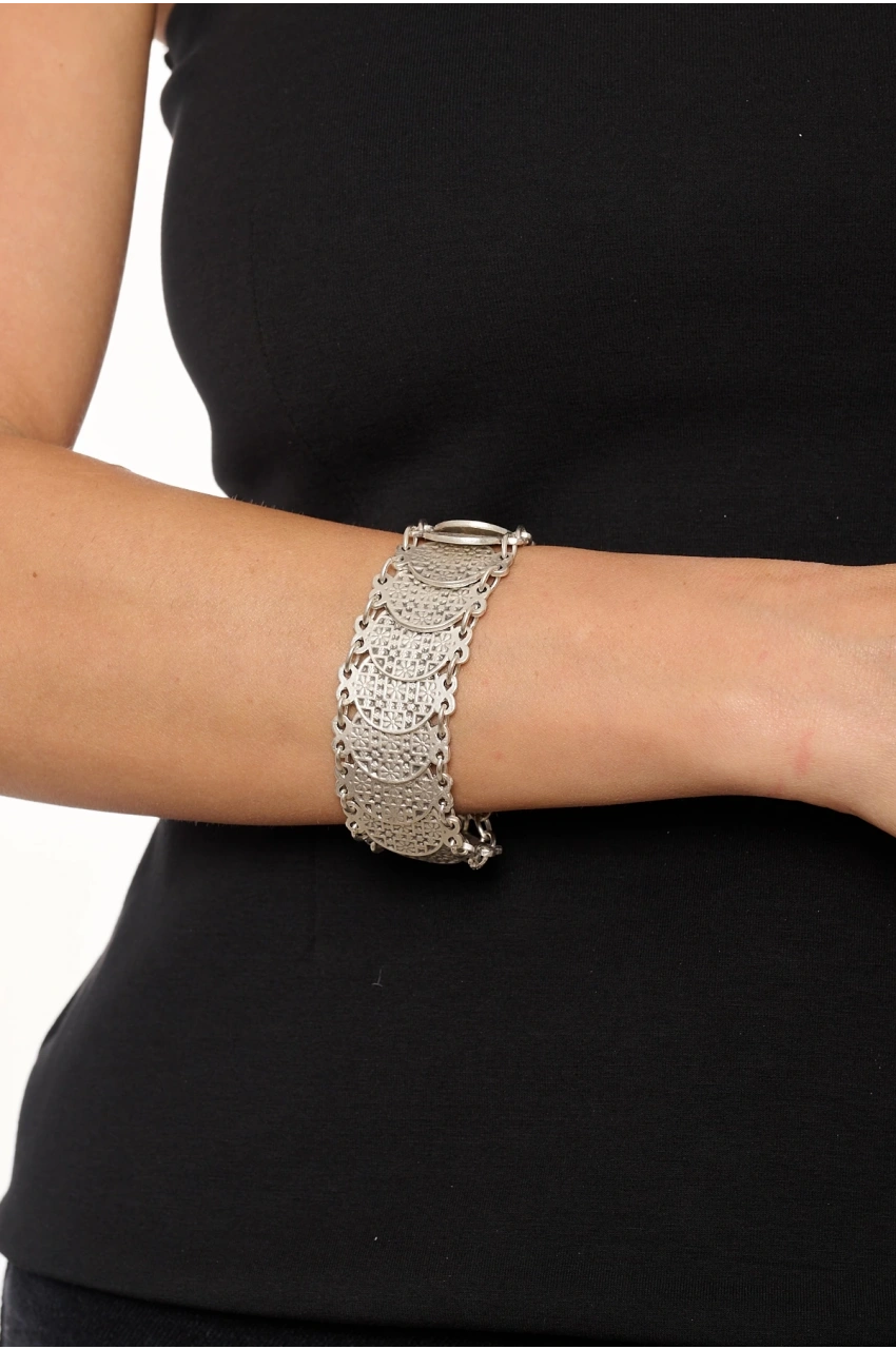 Kiraz Silver Plated Bracelet