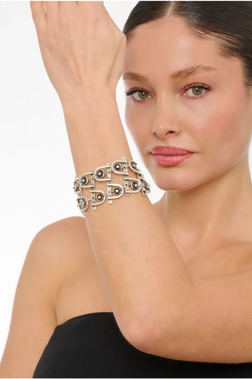 Kiraz Silver Plated Bracelet