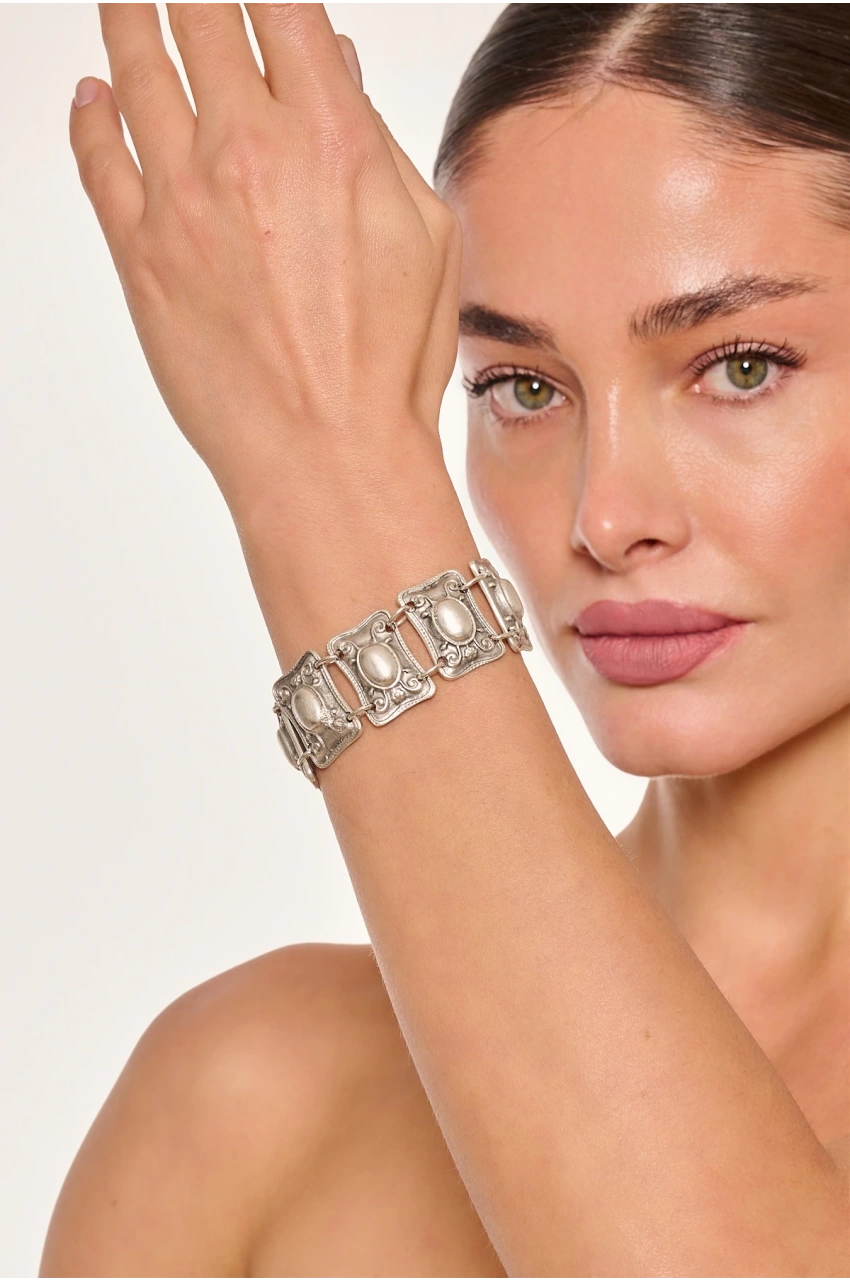 Kiraz Silver Plated Bracelet