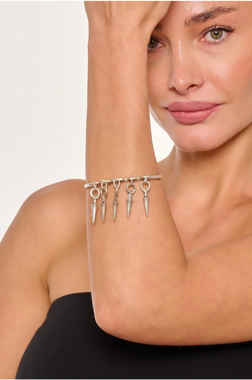 Kiraz Silver Plated Bracelet