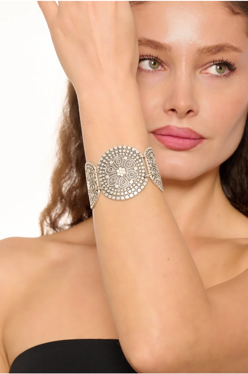 Kiraz Silver Plated Bracelet