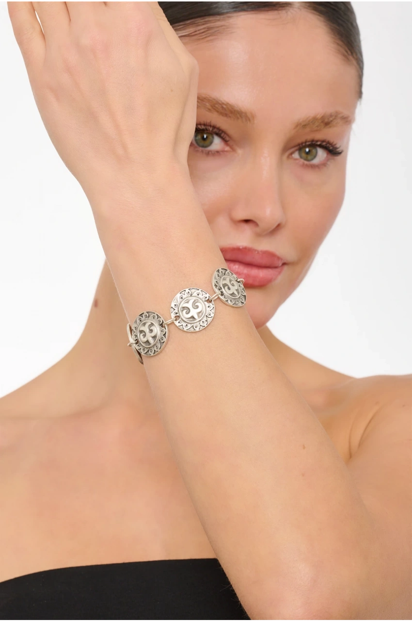 Kiraz Silver Plated Bracelet