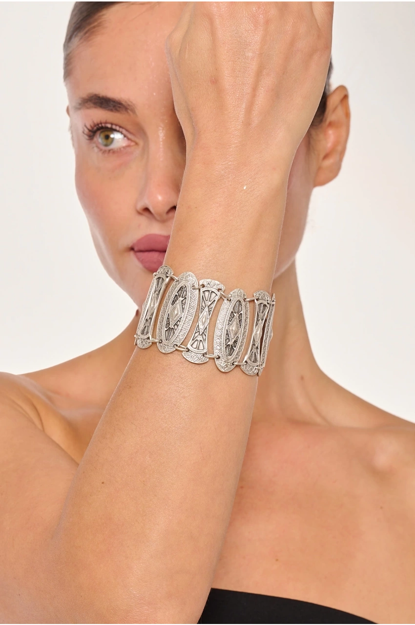 Kiraz Silver Plated Bracelet