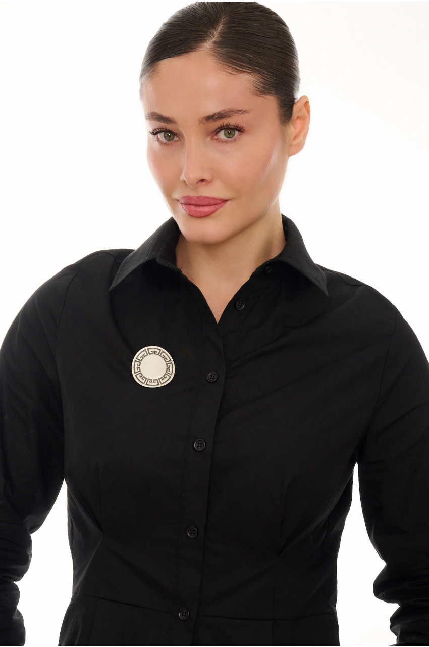 Kiraz Silver Plated Brooch