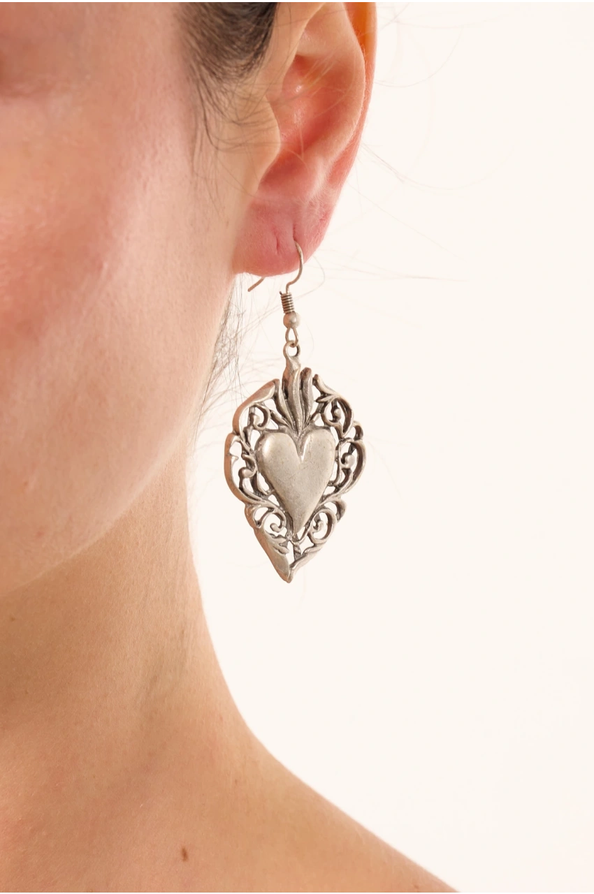 Kiraz Silver Plated Earring