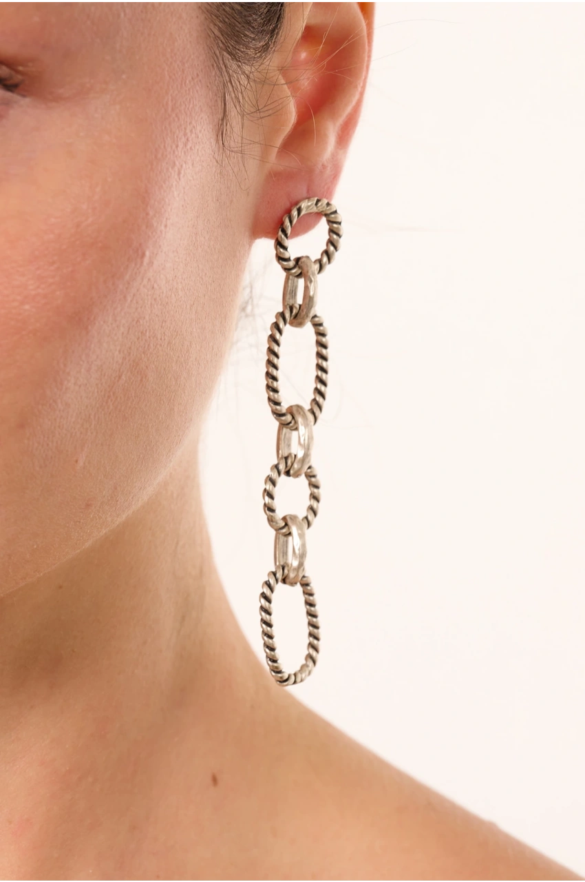 Kiraz Silver Plated Earring