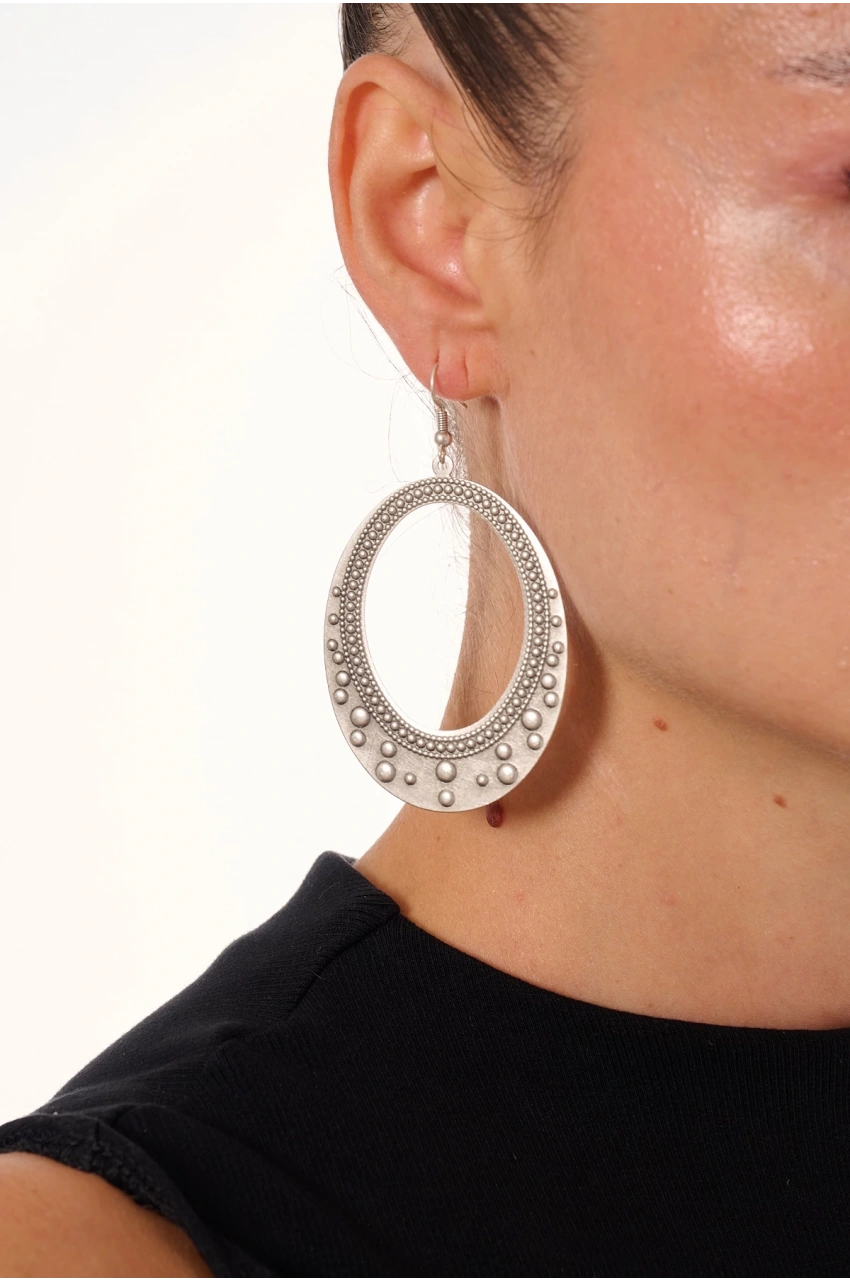 Kiraz Silver Plated Earring