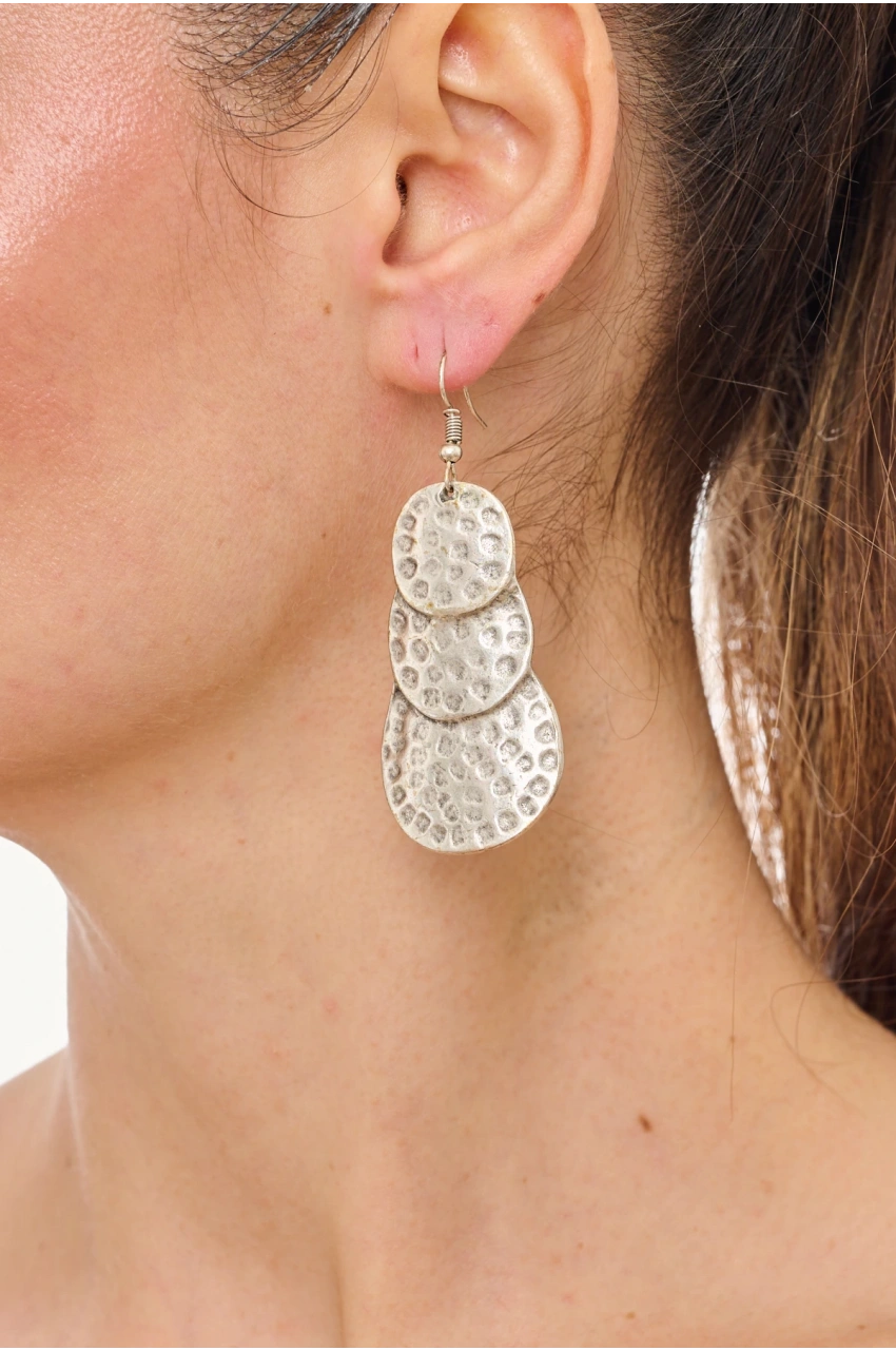 Kiraz Silver Plated Earring