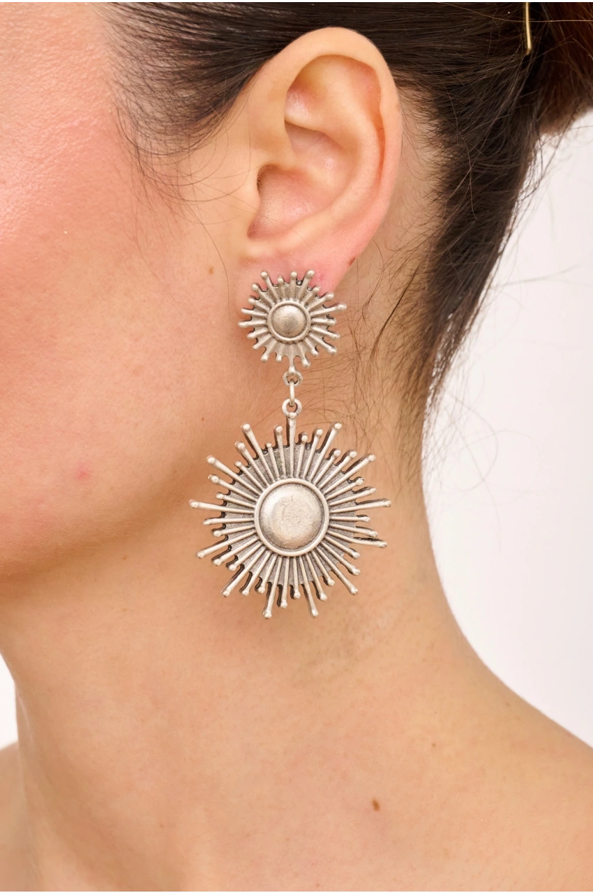 Kiraz Silver Plated Earring