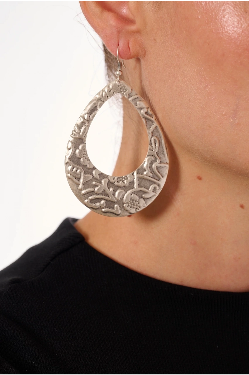 Kiraz Silver Plated Earring