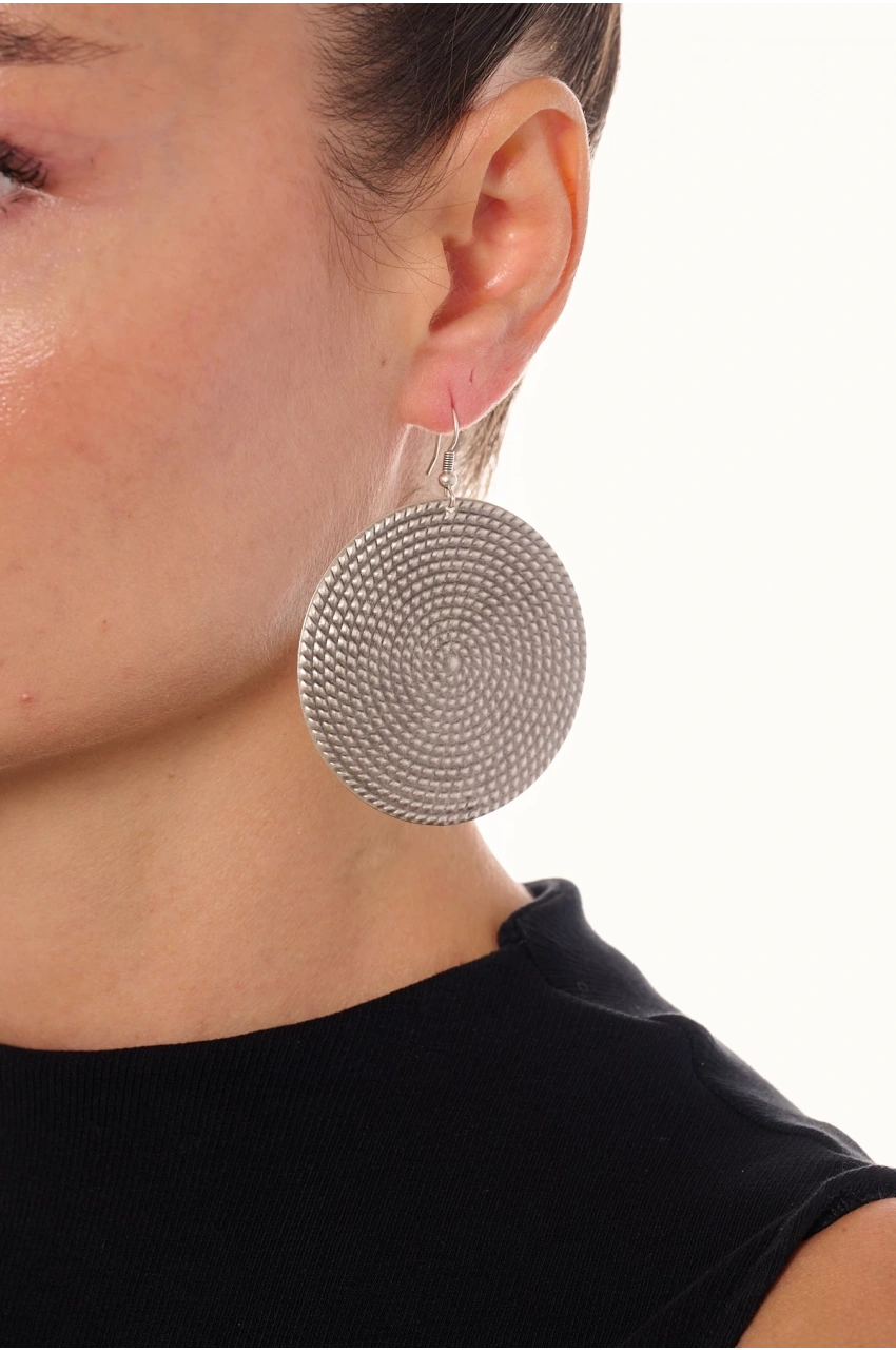 Kiraz Silver Plated Earring