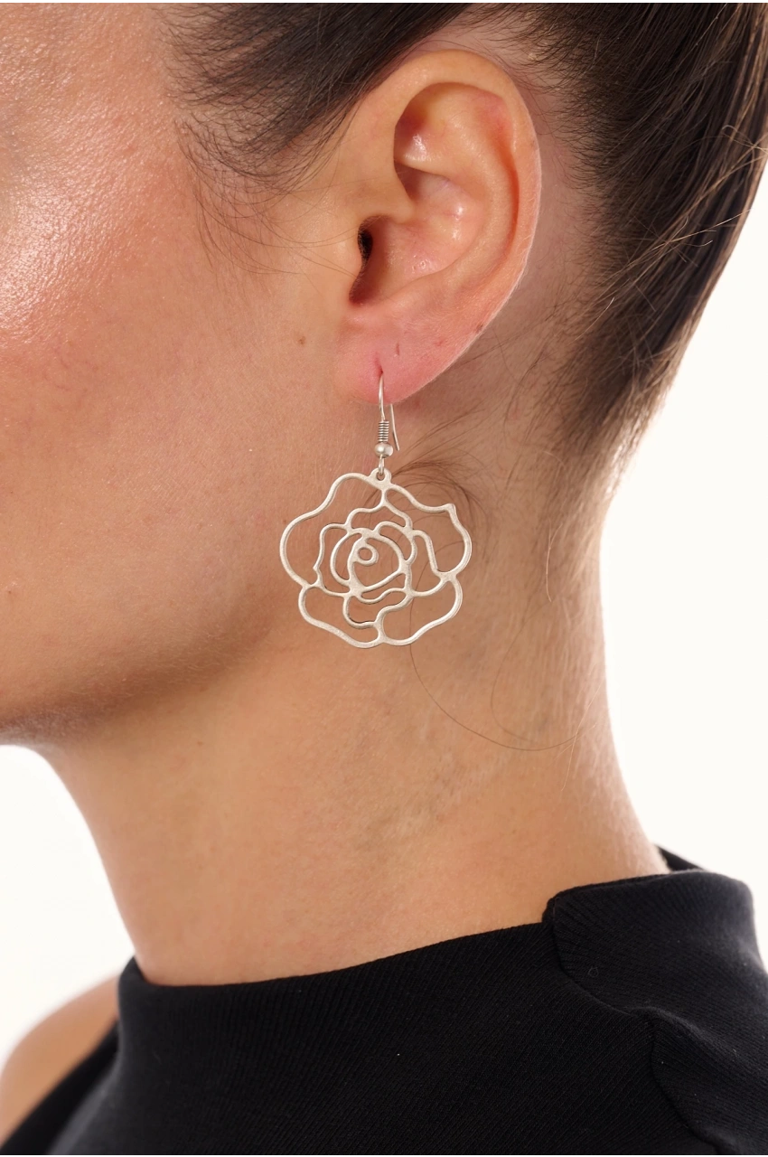 Kiraz Silver Plated Earring