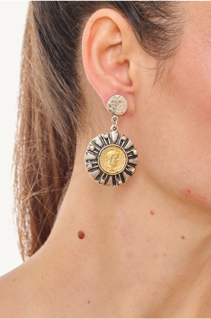 Kiraz Silver Plated Earring