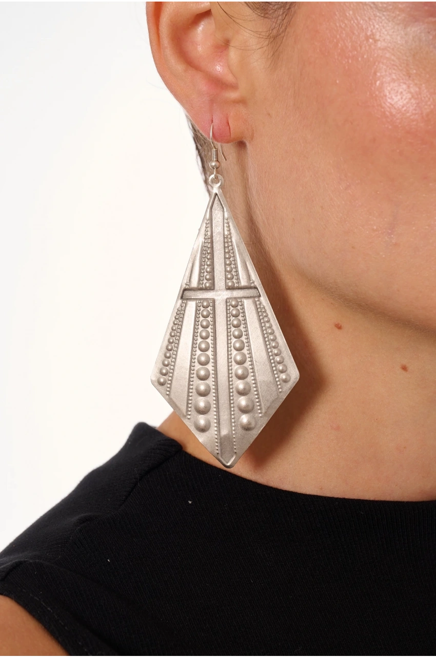 Kiraz Silver Plated Earring