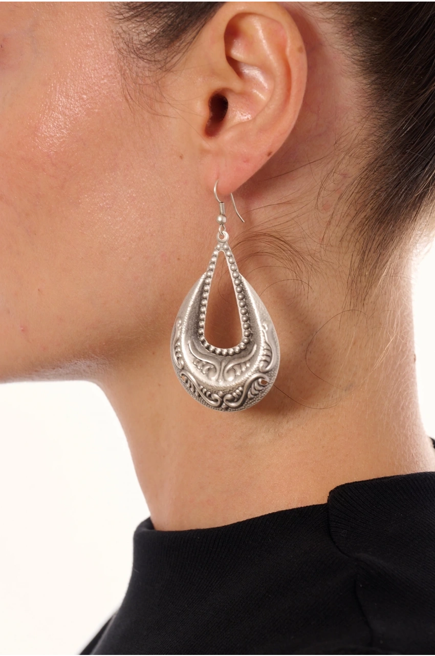 Kiraz Silver Plated Earring