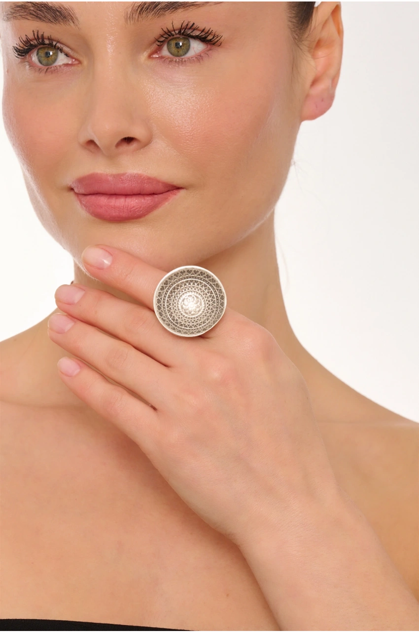 Kiraz Silver Plated Earring