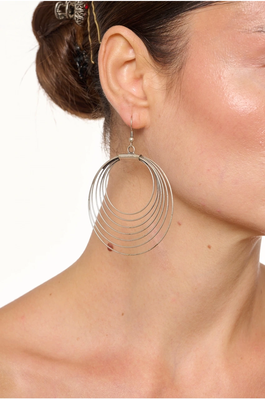 Kiraz Silver Plated Earring