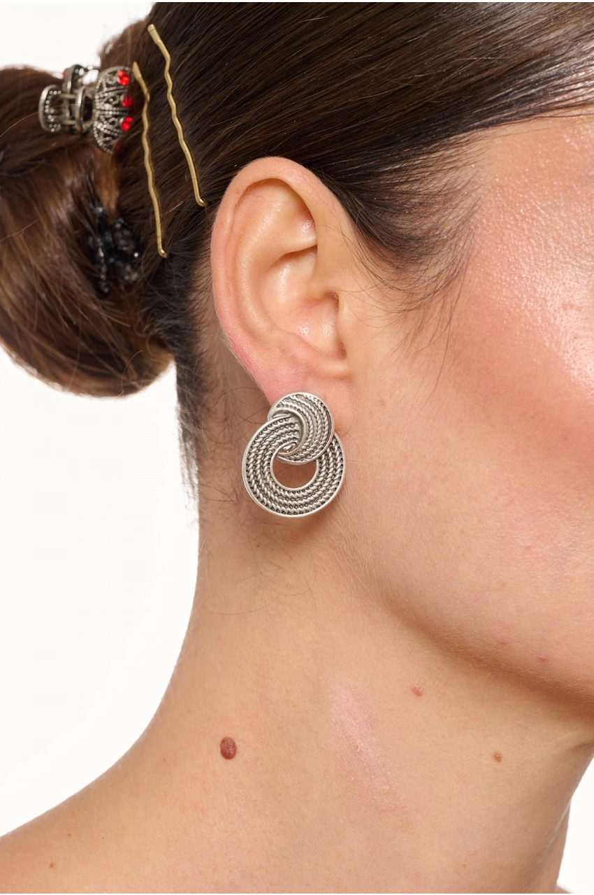 Kiraz Silver Plated Earring