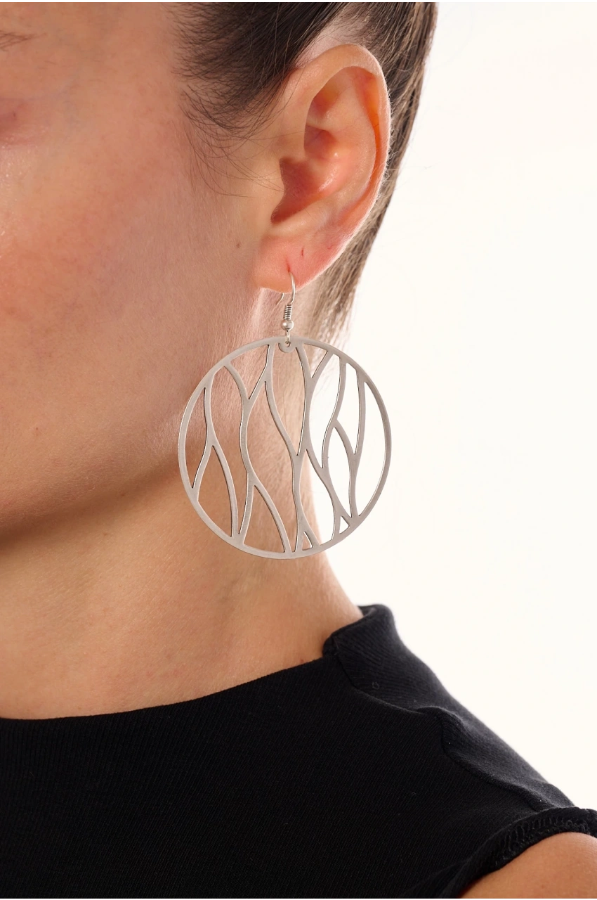 Kiraz Silver Plated Earring