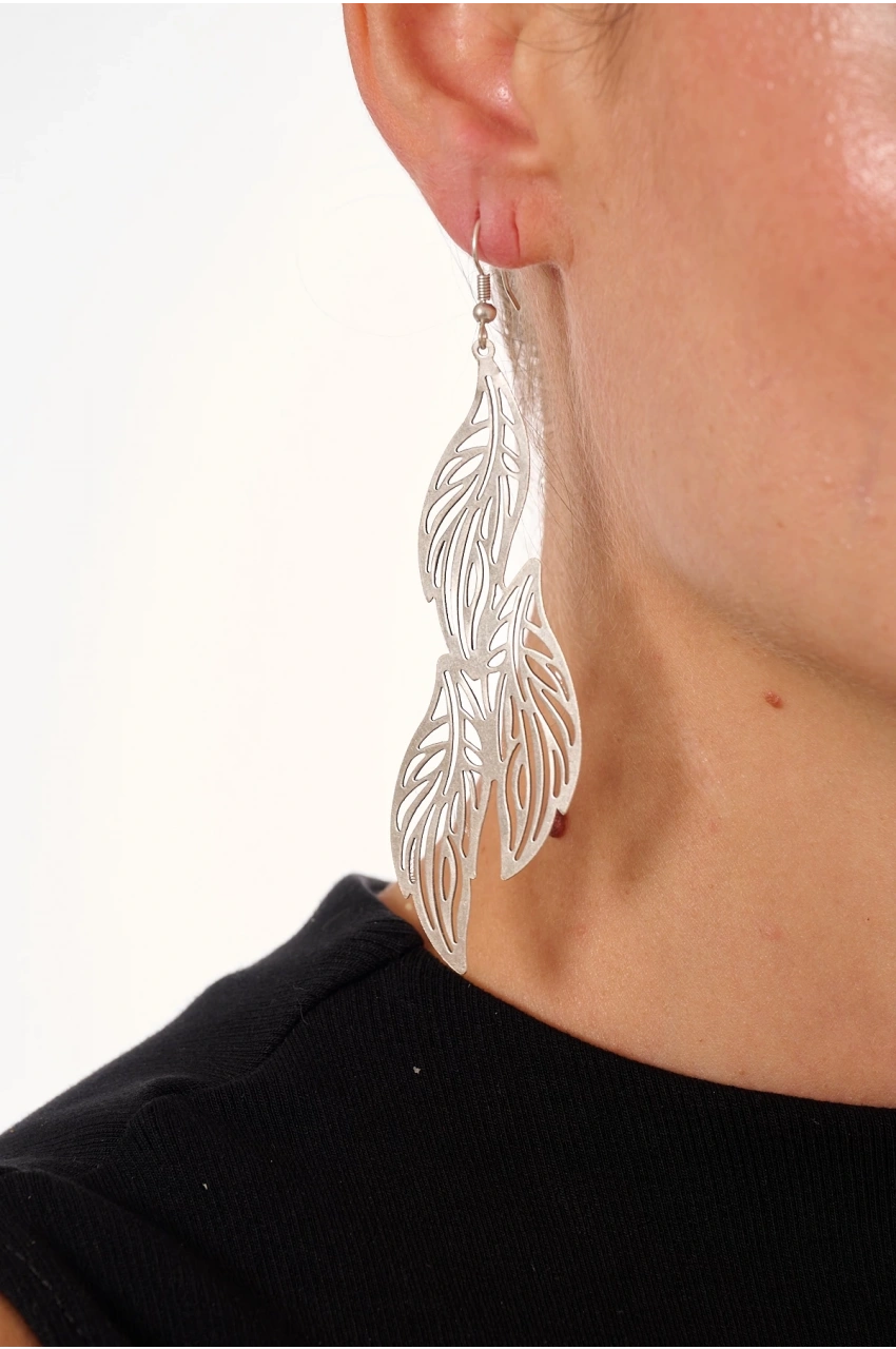 Kiraz Silver Plated Earring