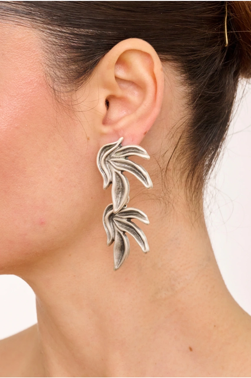 Kiraz Silver Plated Earring