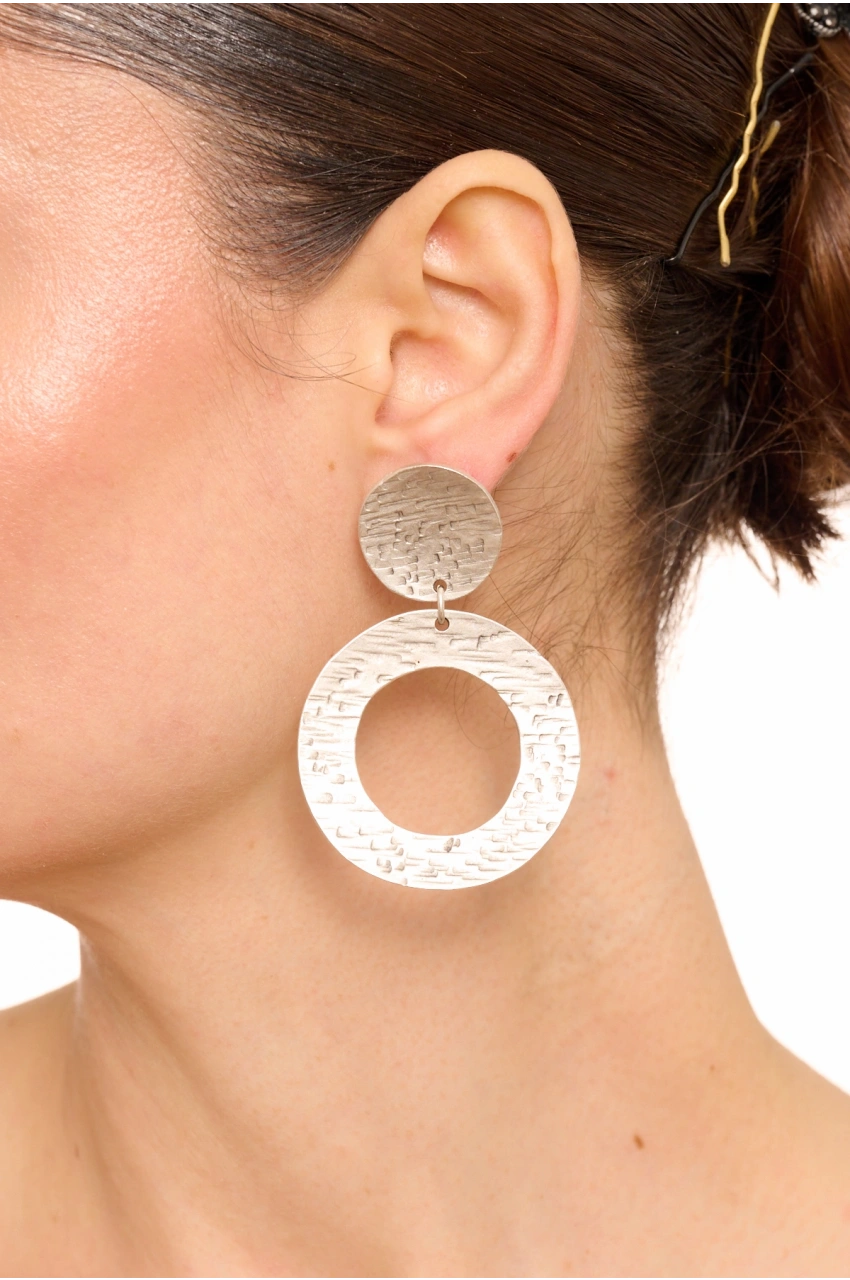 Kiraz Silver Plated Earring