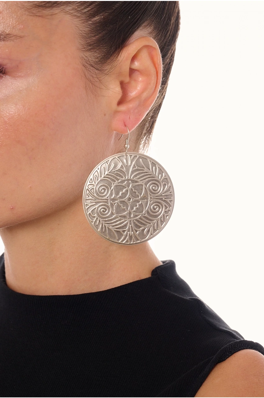 Kiraz Silver Plated Earring