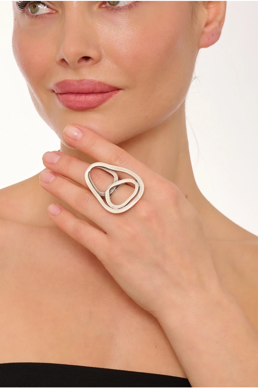 Kiraz Silver Plated Earring