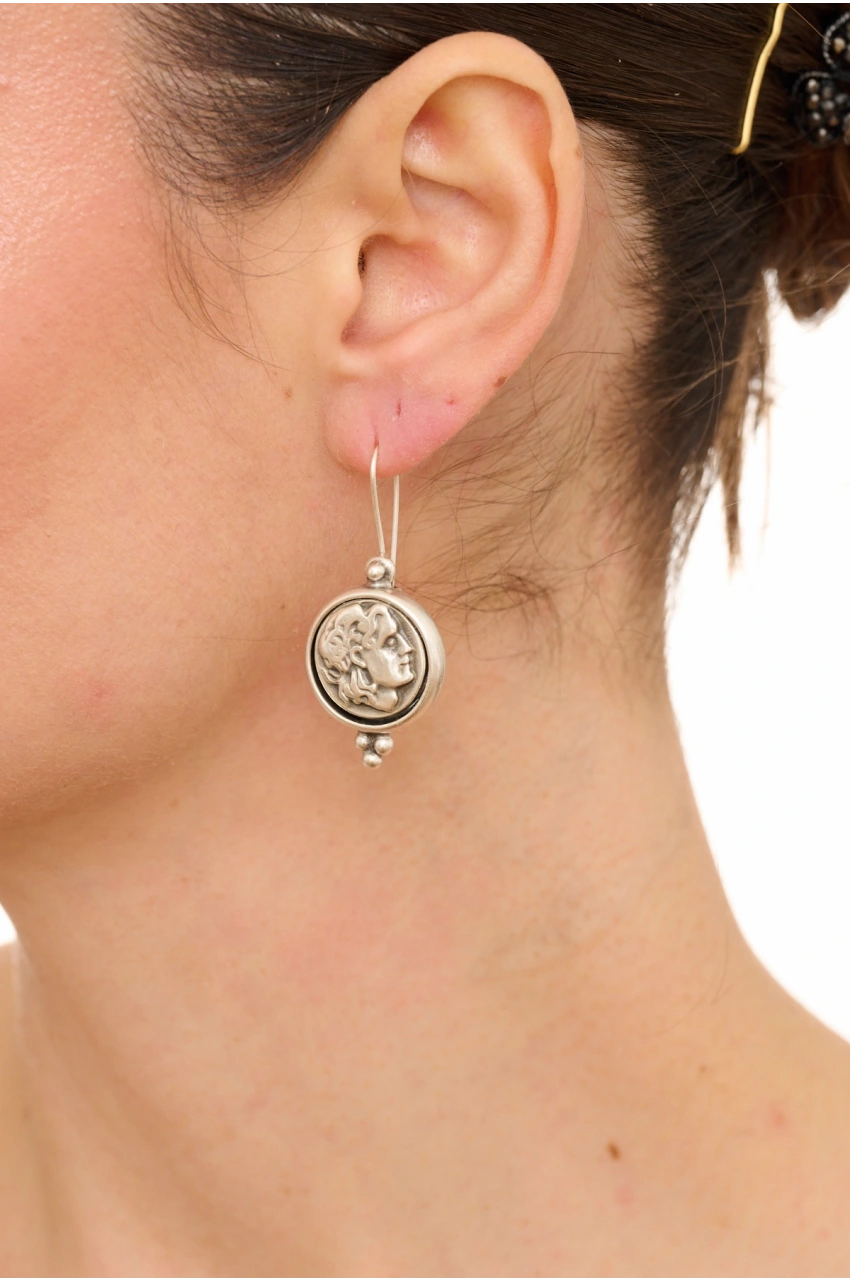 Kiraz Silver Plated Earring