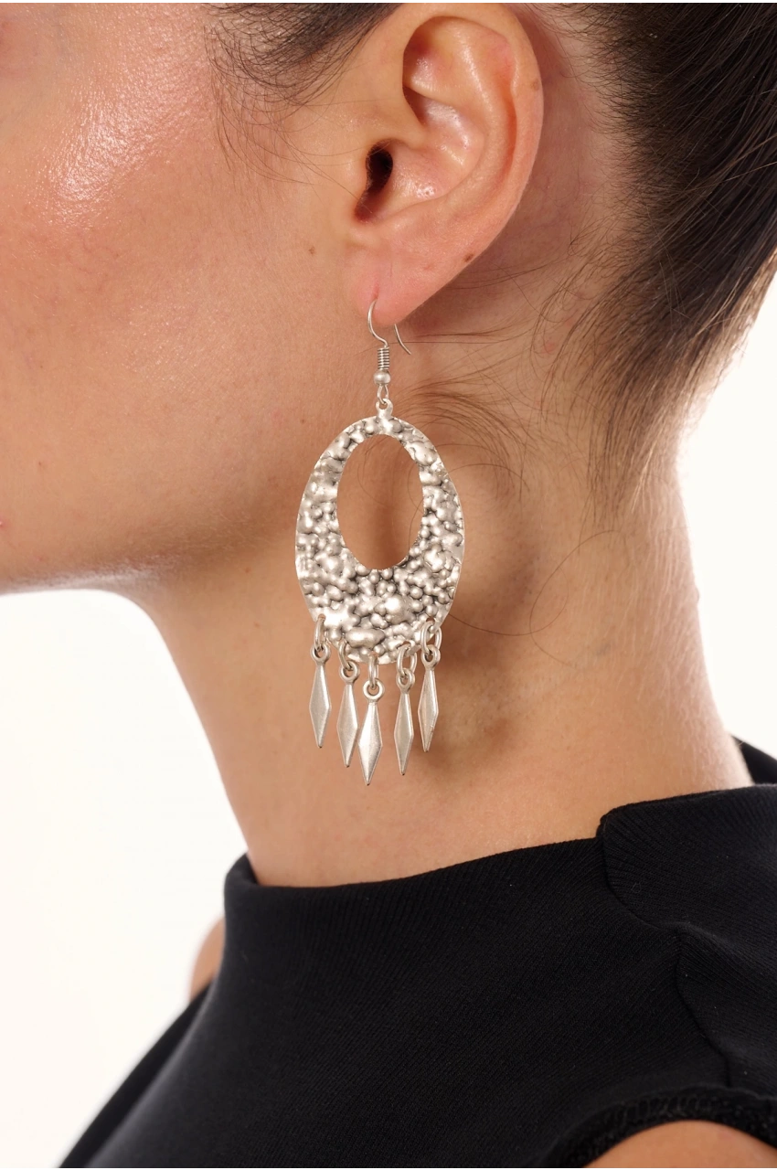 Kiraz Silver Plated Earring