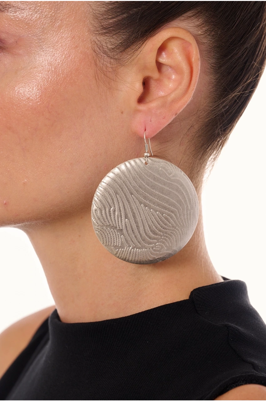 Kiraz Silver Plated Earring