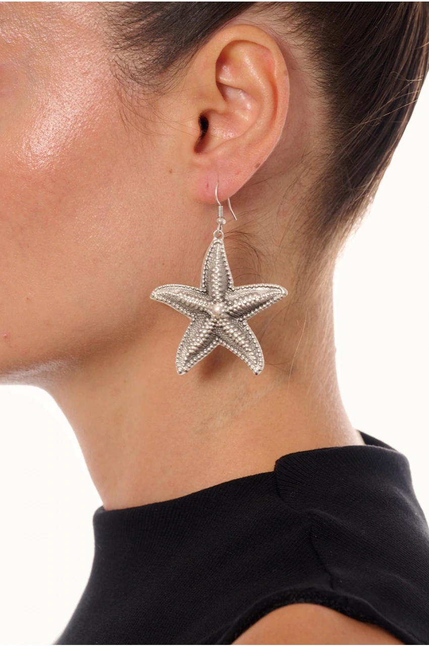 Kiraz Silver Plated Earring