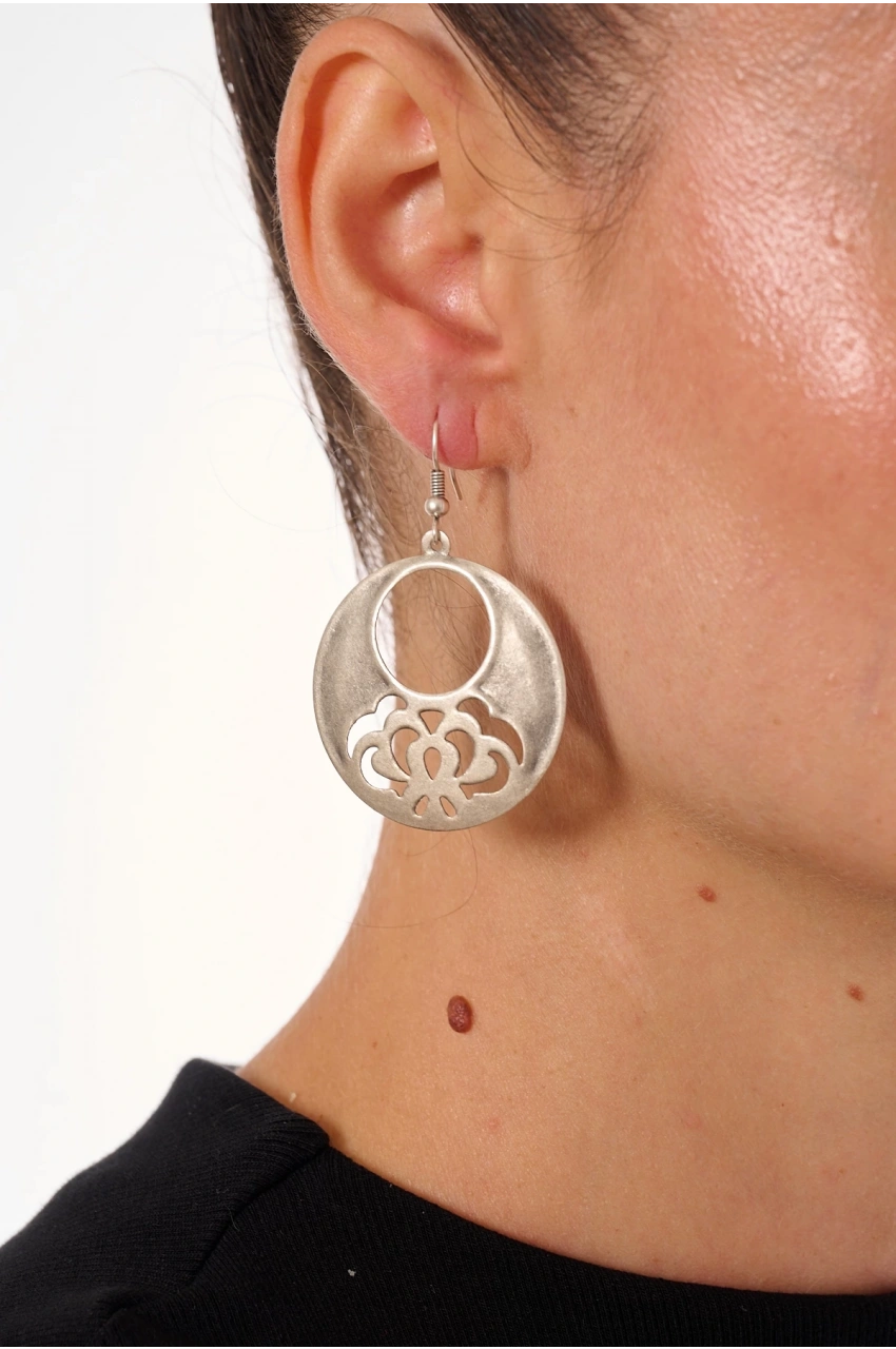 Kiraz Silver Plated Earring