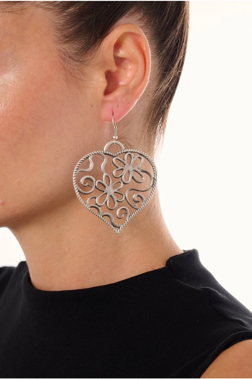 Kiraz Silver Plated Earring