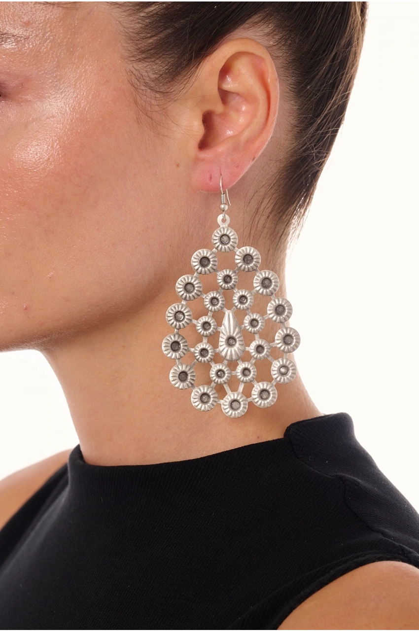 Kiraz Silver Plated Earring