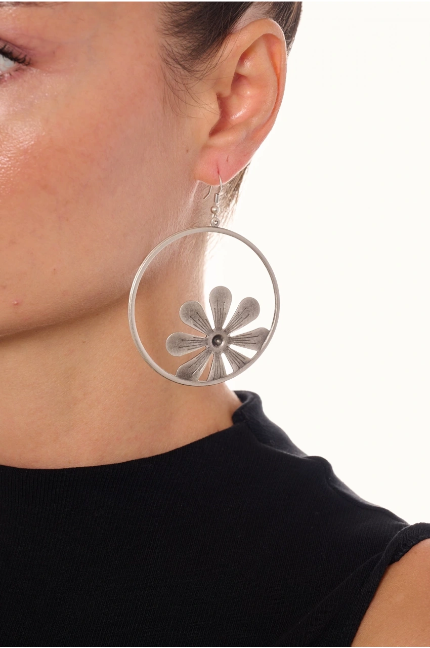 Kiraz Silver Plated Earring