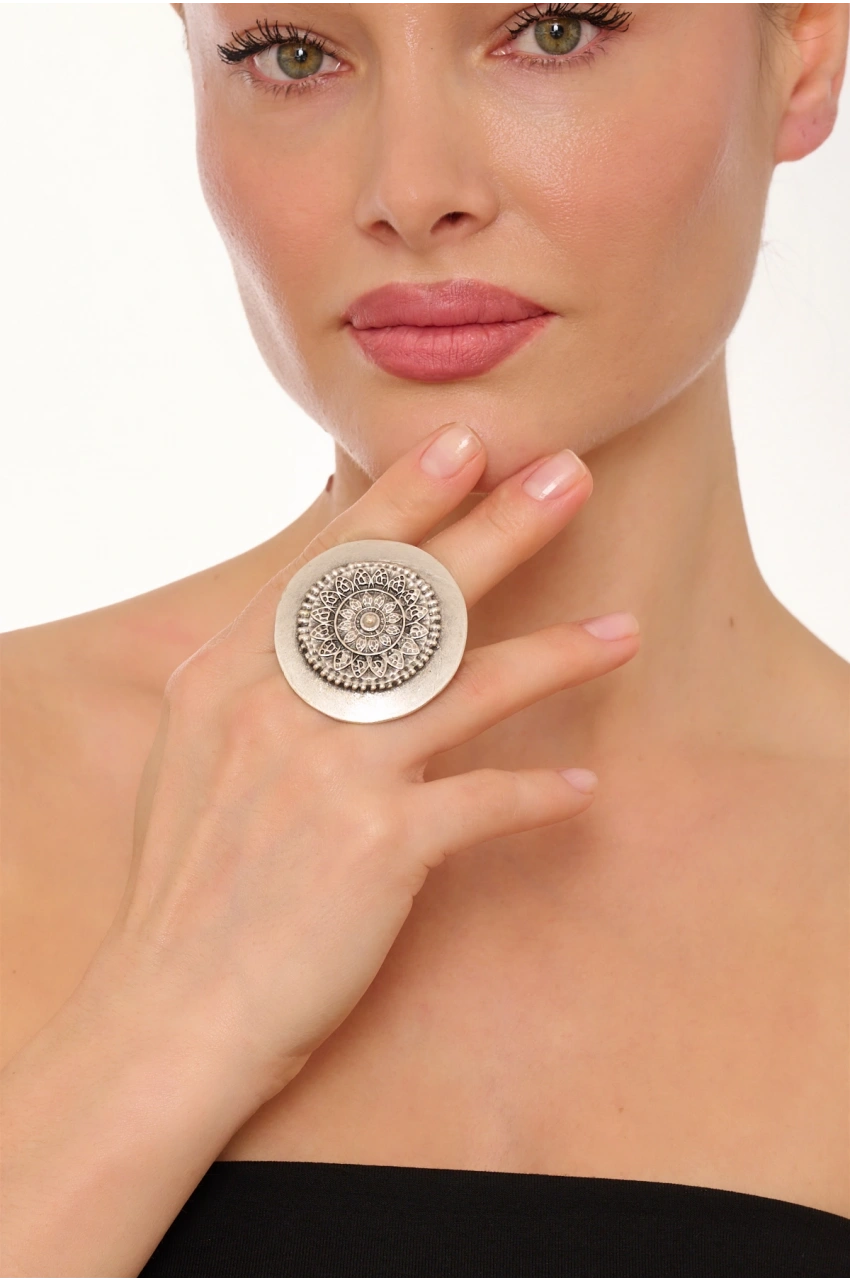 Kiraz Silver Plated Earring