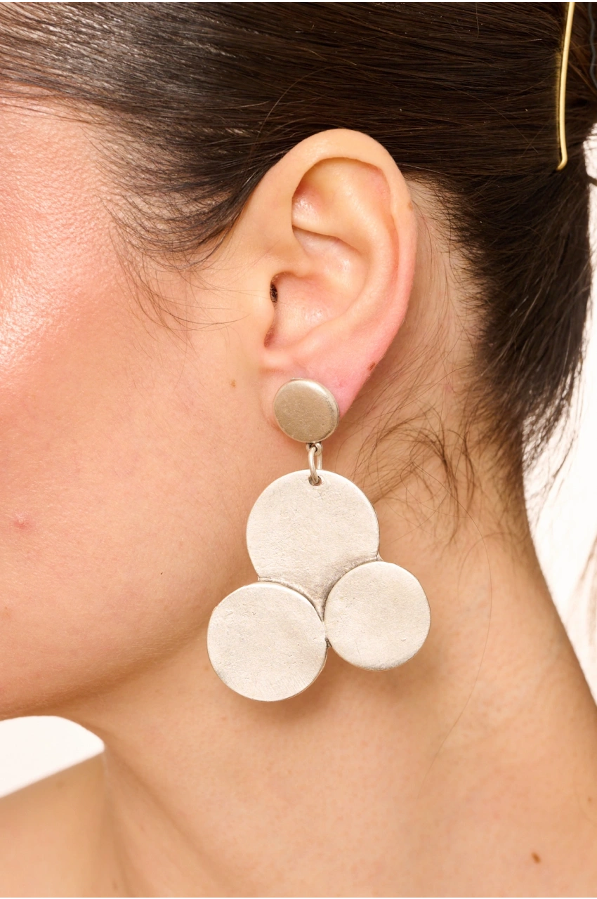 Kiraz Silver Plated Earring