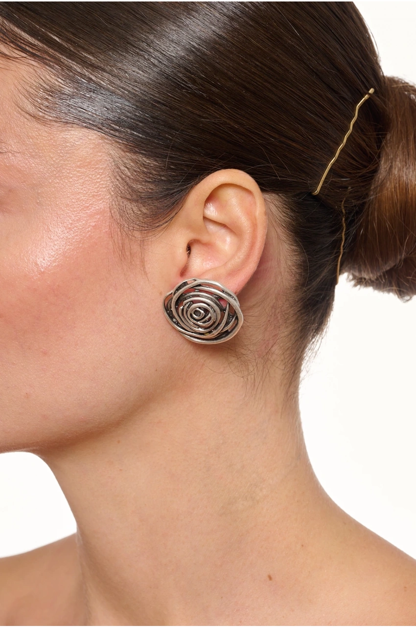 Kiraz Silver Plated Earring