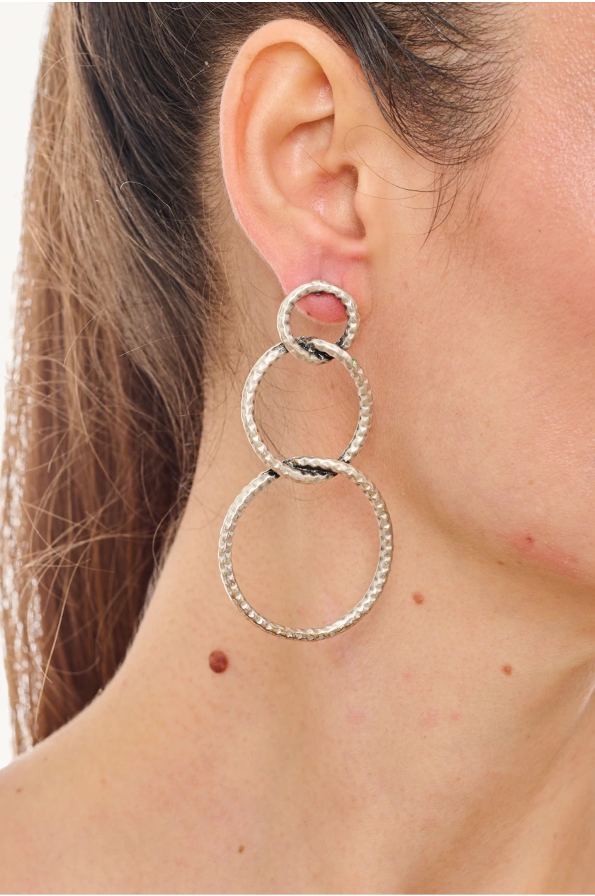 Kiraz Silver Plated Earring