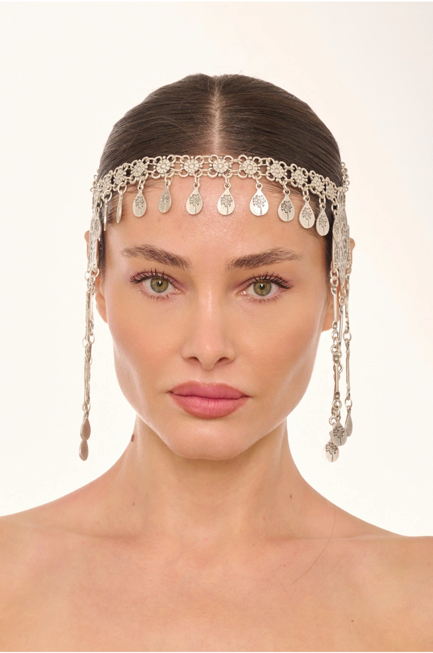 Kiraz Silver Plated Head Accessory