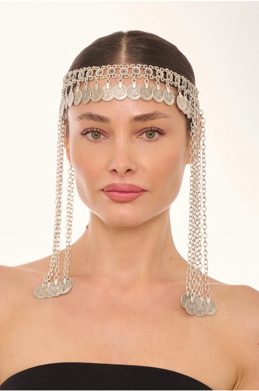 Kiraz Silver Plated Head Accessory