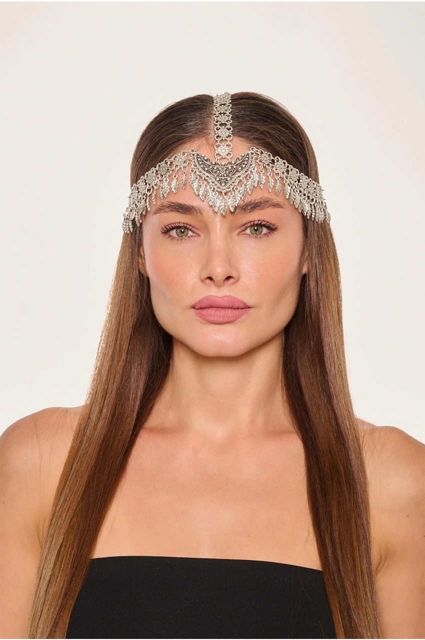 Kiraz Silver Plated Head Accessory